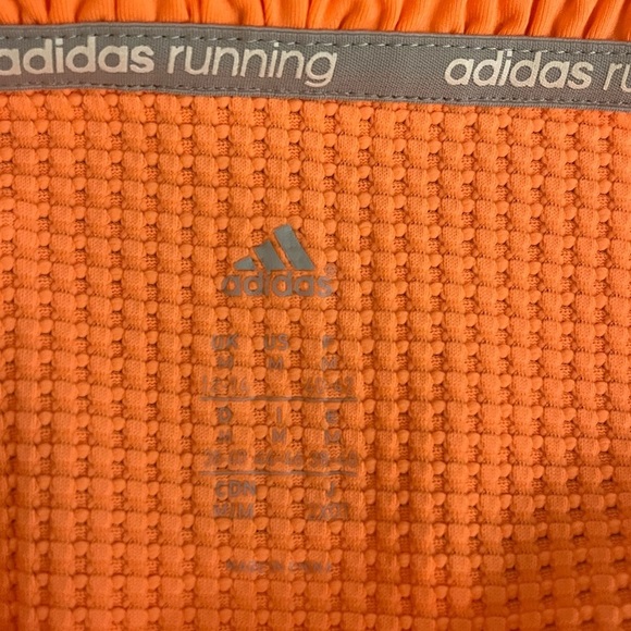 Adidas orange Running Lightweight Cropped Sweatshirt – Size M - Picture 4 of 5